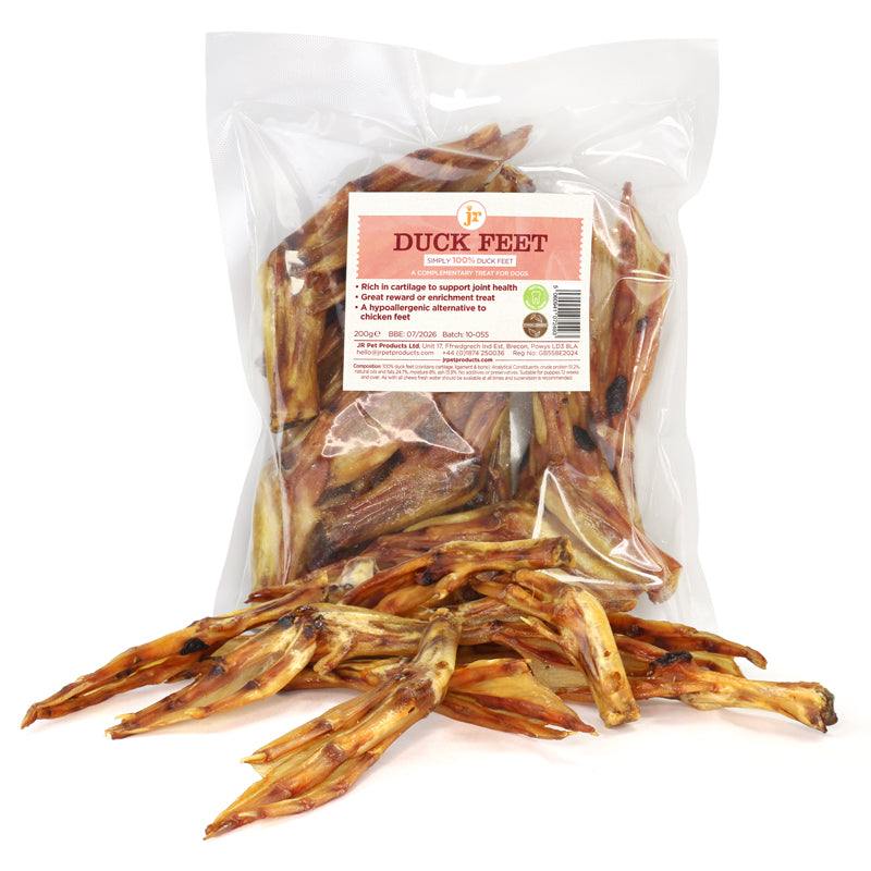 Dehydrated duck feet shop for dogs safe